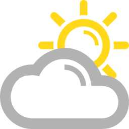 Partly cloudy with the chance of a morning shower. Southwesterlies, easing in the afternoon.